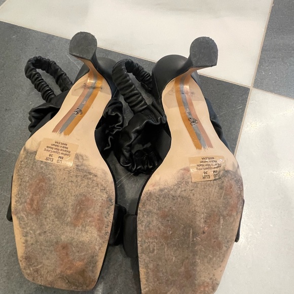 Sam Edelman Marlena Heeled Sandal Black Size 8 - Picture 7 of 7